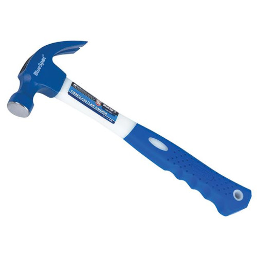 Blue Spot Tools Claw Hammer Fibreglass Shaft 570G (20Oz)