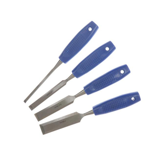 Blue Spot Tools Wood Chisel Set of 4: 6, 12, 19 & 25mm