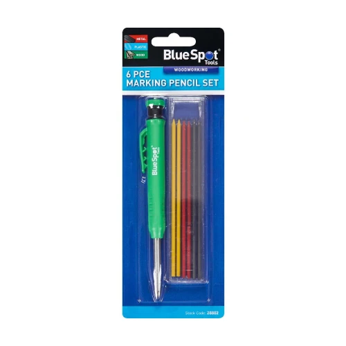 Bluespot Tools 6 pce Marking Pencil Set