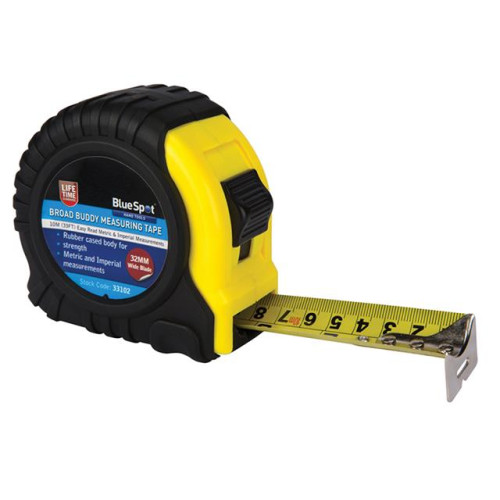 Blue Spot Tools Broad Buddy Tape 10m/33ft 33102