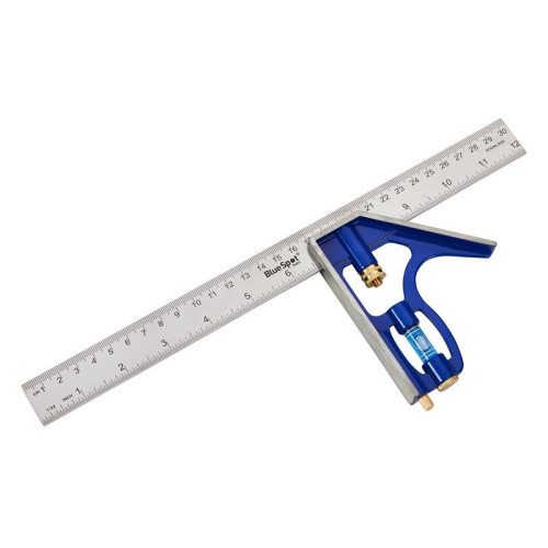 Bluespot Pro Combination Square 300mm (12in)