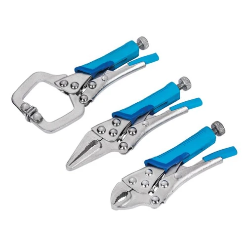 Blue Spot Tools Mini Locking Plier Set 3 Piece