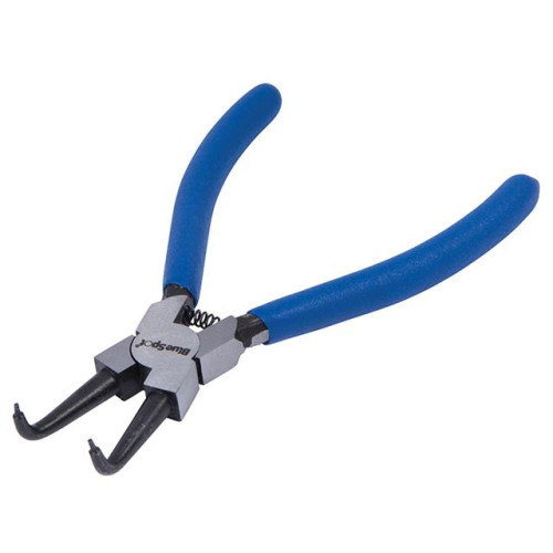 Blue Spot Tools Internal Circlip Pliers 90° Tip 150mm (6in)
