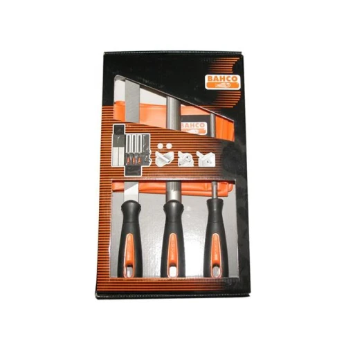 Bahco 1-473 ERGO&acirc;&cent; Engineering File Set, 3 Piece