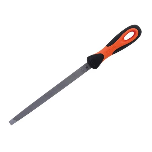 Bahco Handled Three Square Second Cut File 1-170-08-2-2 200mm (8in)