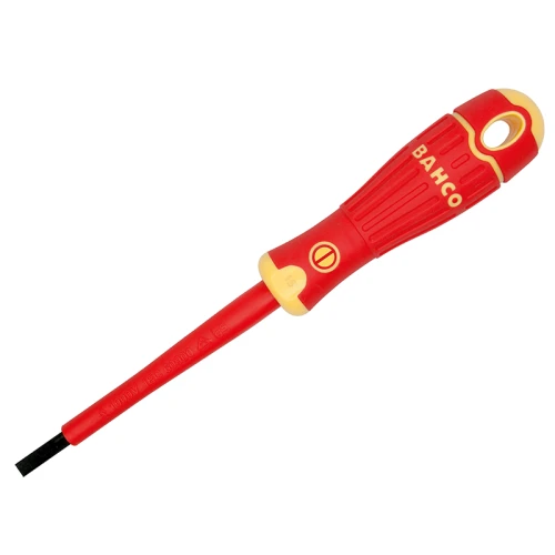 Bahco BAHCOFIT Insulated Screwdriver Slotted Tip 10 x 1.6 x 200mm
