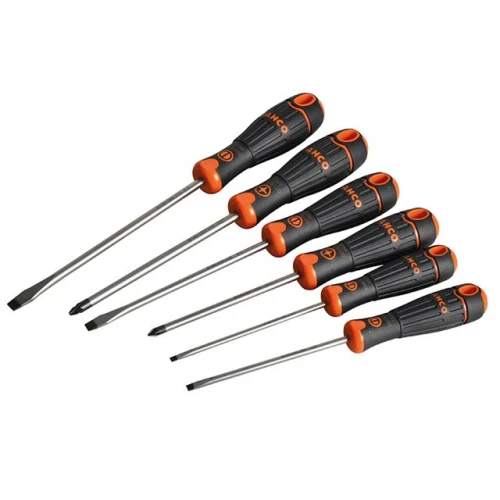 Bahco BAHCOFIT Screwdriver Set of 6 Slotted / Pozi