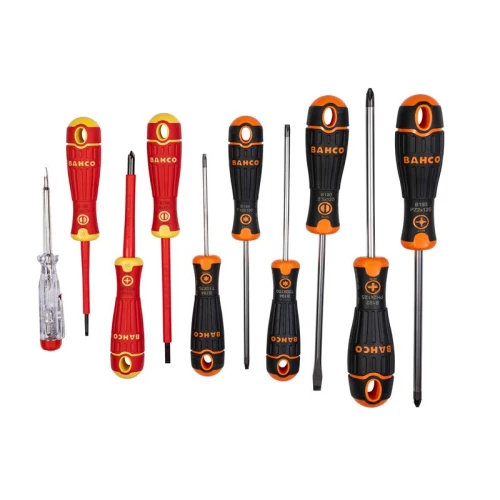 Bahco B219.110 BAHCOFIT XL Screwdriver Set, 10 Piece
