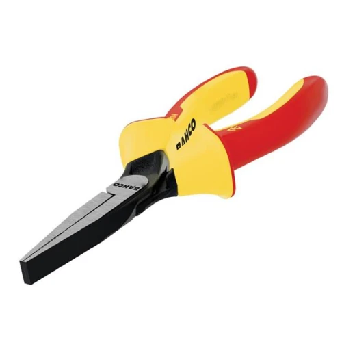 Bahco 2421S ERGO&acirc;&cent; Insulated Flat Nose Pliers 180mm (7in)