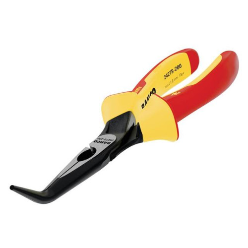 Bahco 2427S ERGO⢠Insulated 45° Bent Nose Pliers 200mm (8in)