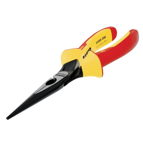 Bahco 2430S ERGOâ„¢ Insulated Long Nose Pliers 200mm (8in)