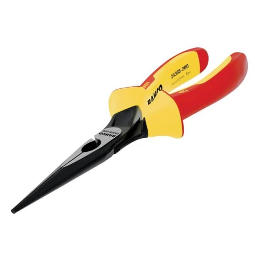 Bahco 2430S ERGO&acirc;&cent; Insulated Long Nose Pliers 200mm (8in)