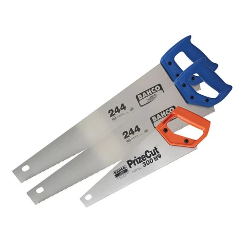 Bahco 2 x 244 22in Handsaws + 1 x Toolbox Handsaw 350mm (14in)