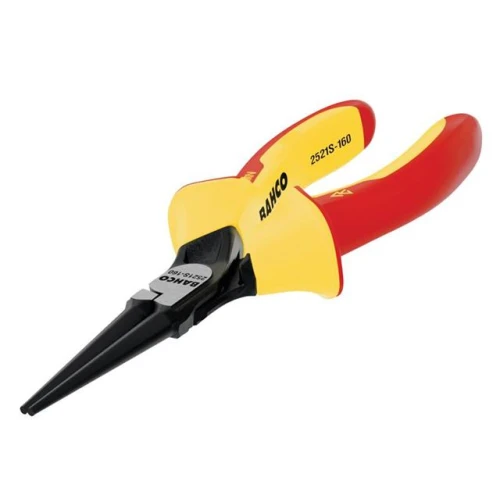 Bahco 2521S ERGO&acirc;&cent; Insulated Round Nose Pliers 160mm (6.1/4in)