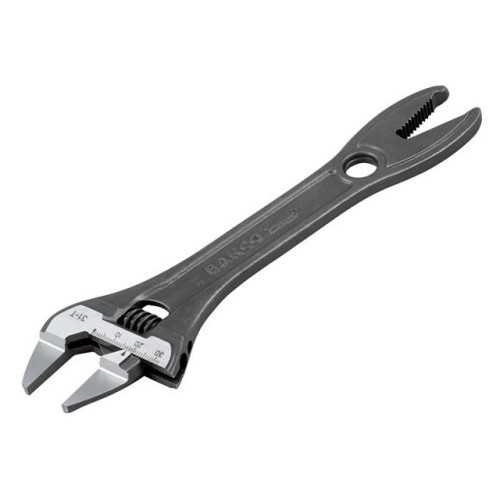Bahco 31-T Thin Jaw Adjustable Spanner with Serrated Pipe Jaws