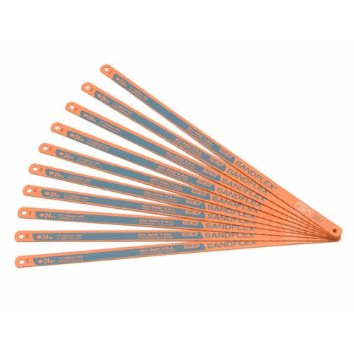 Bahco 3906 Sandflex Hacksaw Blades 300mm 12 x 24 Pack 10