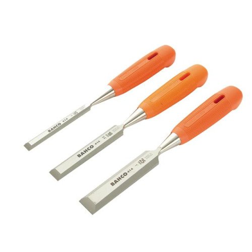 Bahco 414 Bevel Edge Chisel Set (3)