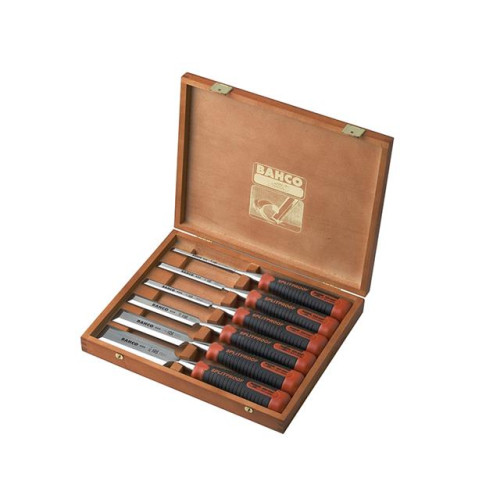 Bahco 434 Bevel Edge Chisel Set Set of 6