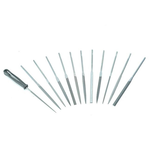 Bahco Needle Set of 12 2-472-16-2-0 16cm Cut 2 Smooth