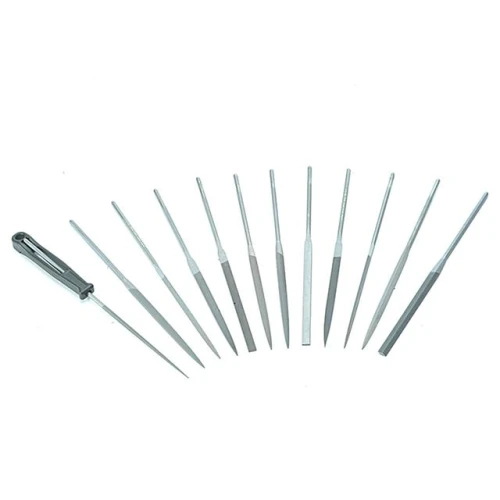 Bahco Needle Set of 12 2-472-16-2-0 16cm Cut 2 Smooth