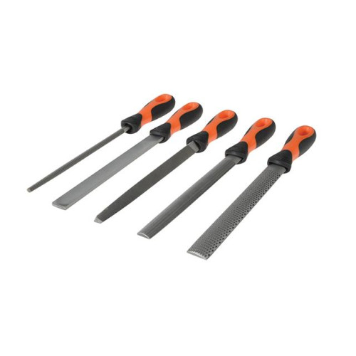 Bahco File Set 5 Piece 1-477-08-2-2 200mm (8in)