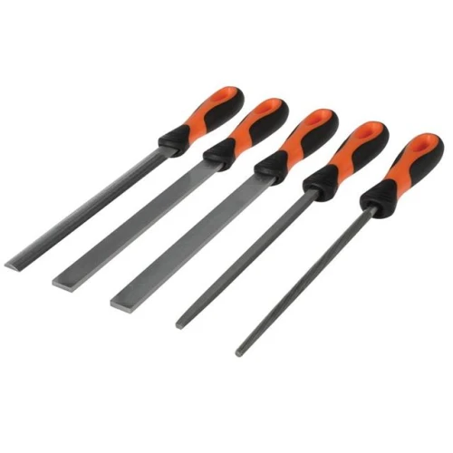 Bahco File Set 5 piece 1-478-08-1-2 200mm (8in)
