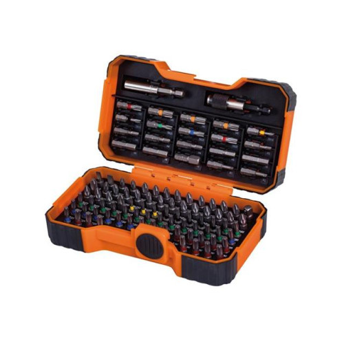 Bahco 100 Piece Colour Bit Set Display (8 x Sets)