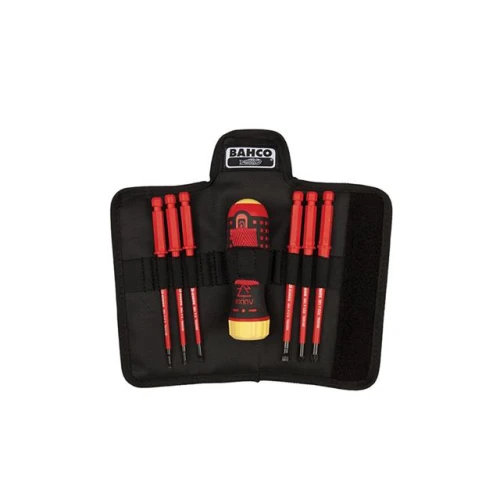 Bahco Ratchet ScrewDriver Set 6 Piece 1000V PH / FL