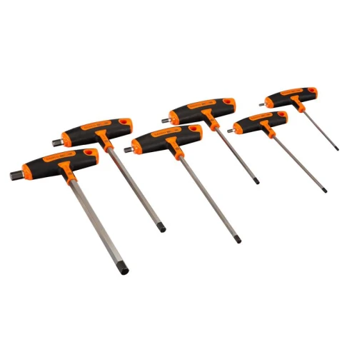 Bahco 903T-1 T-Handle Hex Screwdriver Set, 6 Piece
