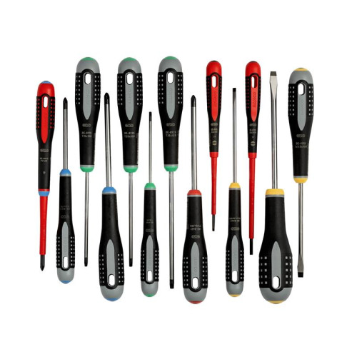 Bahco BE-9875 ERGOâ„¢ Screwdriver Set, 13 Piece