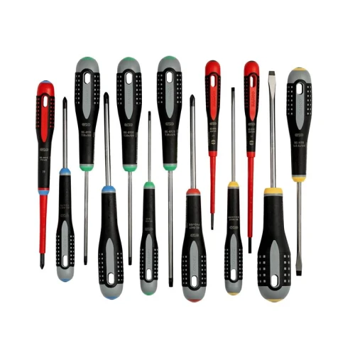 Bahco BE-9875 ERGO&acirc;&cent; Screwdriver Set, 13 Piece
