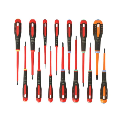 Bahco BE-9872 ERGO&acirc;&cent; Screwdriver Set, 14 Piece
