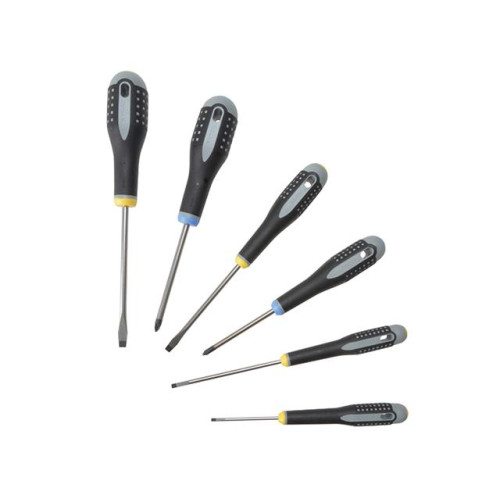 Bahco BE-9882 ERGO⢠Screwdriver Set 6 Piece Slot / Pozi