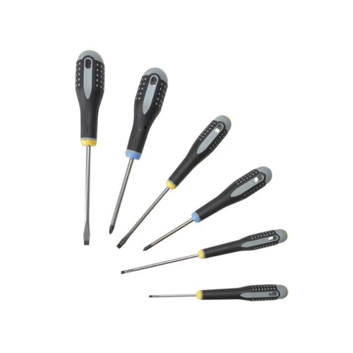 Bahco BE-9882 ERGO&acirc;&cent; Screwdriver Set 6 Piece Slot / Pozi