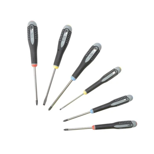 Bahco BE-9886 ERGO&acirc;&cent; Screwdriver Set 6 Piece PZ/PH/FL