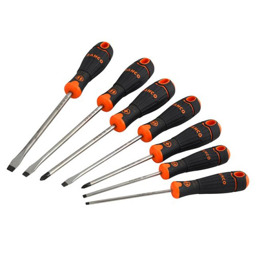 Bahco BAHCOFIT Screwdriver Set of 7 Slotted / Phillips