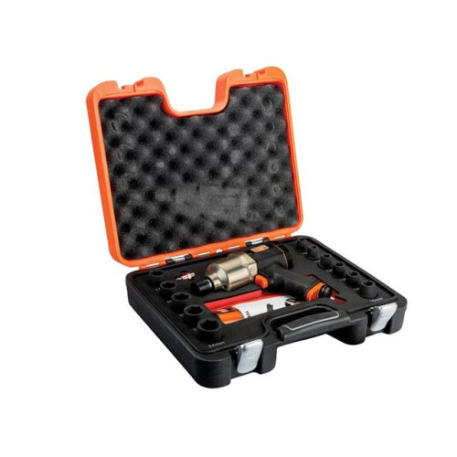 Bahco Impact Wrench Kit with Sockets 1/2in 10 to 24mm