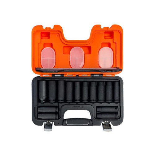 Bahco DD/S14 Deep Impact Socket 14 Piece Set 1/2in Square Drive