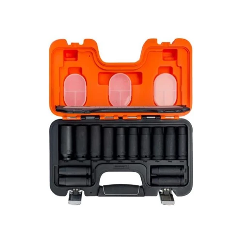 Bahco DD/S14 Deep Impact Socket 14 Piece Set 1/2in Square Drive