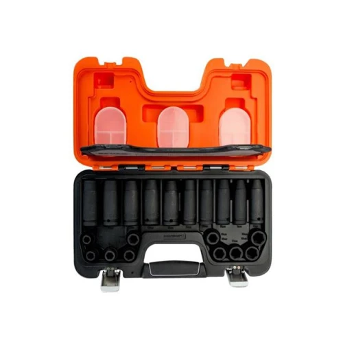 Bahco D-DD/S20 Mixed Impact Socket Set of 20 Metric 1/2in