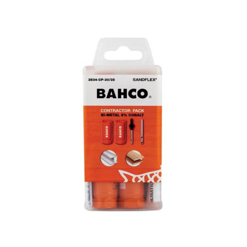 Bahco Contractor's Bi-Metal Holesaw Set, 11 Piece
