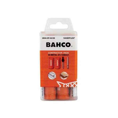 Bahco Contractor's Bi-Metal Holesaw Set, 11 Piece
