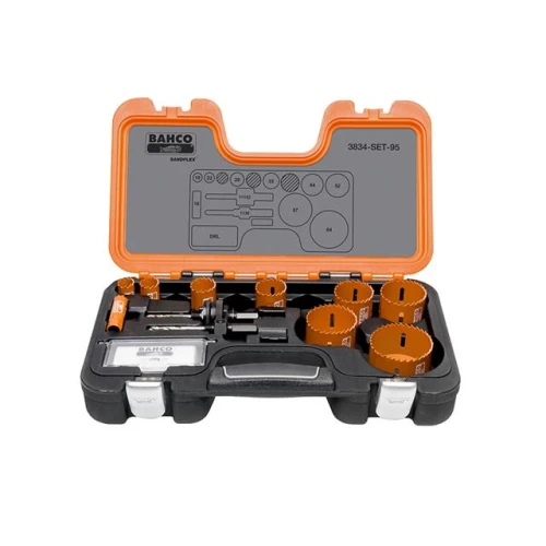 Bahco Professional Holesaw Set 3834-95 16-64mm