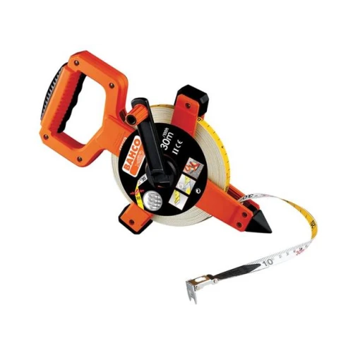 Bahco LTS Open Reel Fibreglass Tape 30m / 100ft (Width 13mm)