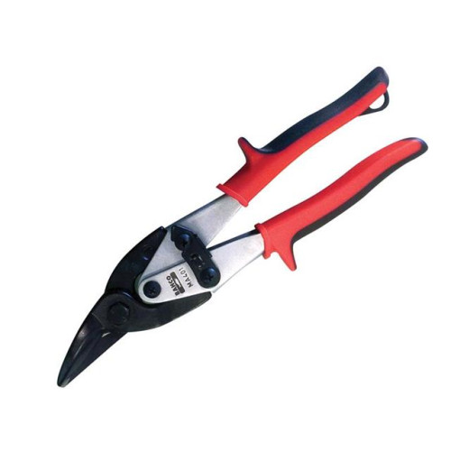 Bahco Aviation Compound Snip Left Cut Red