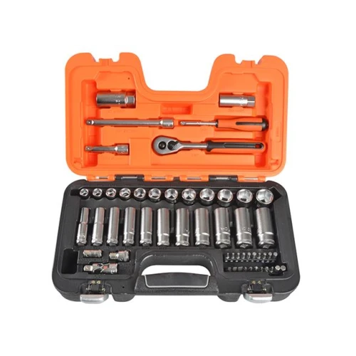 Bahco S330L Socket Set of 53 Metric 1/4in & 3/8in Deep Drive