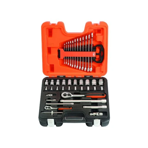Bahco S410 Socket & Spanner Set 41 Piece 1/4in & 1/2in Drive