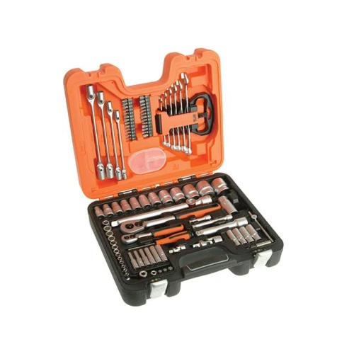 Bahco S910 Socket & Spanner Set 92 Piece 1/4 & 1/2in Drive