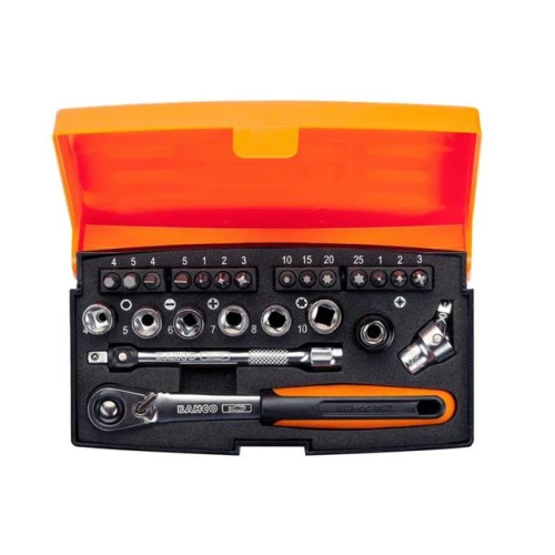Bahco SL24 Socket Set 24 Piece 1/4in Drive