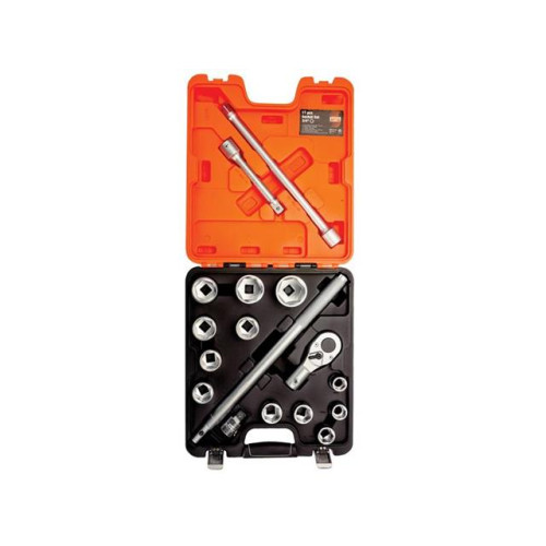 Bahco SLX17 Socket Set 17 Piece 3/4in Drive